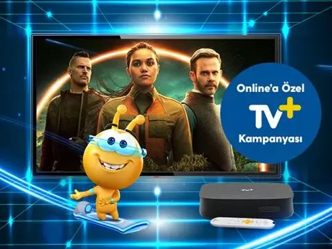 Online’a Özel TV+ Kampanyası